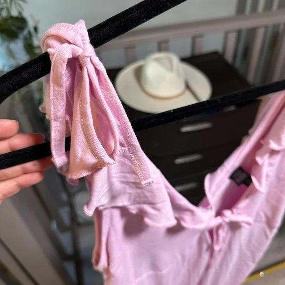 Wild Fable Pink Ruffle Dress - Picture 3 of 3